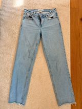 Abercrombie The Straight Mid-Rise Jeans Photo 0