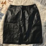 Croft & Barrow Black Pencil Skirt Knee-Length Cocktail Photo 0