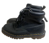 Dr Martens ladies USA 5/uk 3 Boots Made England Black Leather 6-Eye Ankle Boot Photo 0