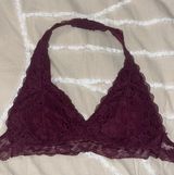 Burgundy Bralette Photo 0