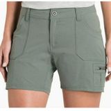 Kuhl Horizn 5in Ripstop Outdoor Hiking Green Shorts Size‎ 12 Women Photo 0