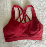 Lululemon Free To Be Serene Bra Ruby Red Photo 0