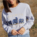 Brandy Melville x John Galt Yosemite Cropped Thick‎ Long Sleeve One Size Photo 0