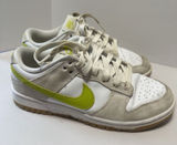 Nike Dunk Low Pro Sneakers Women’s 7.5 White & Bright Cactus Green Tennis Shoes Photo 0