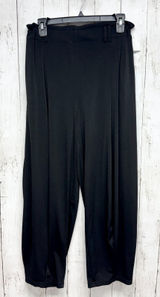 Anthropologie Pants Women Size Small Black Wide Leg Pull On Trousers Pockets Photo 0