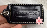 2” COACH Fob Bag Charm Hang tag Hangtag Photo 0