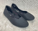 Skechers Cleo Black Knit Stretchy Ballet Flats Women’s 8 | classic preppy Photo 0