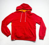 LEGO x Target Colorblock Hoodie Womens Size S‎ Red Orange Pink Fleece Pullover Photo 0