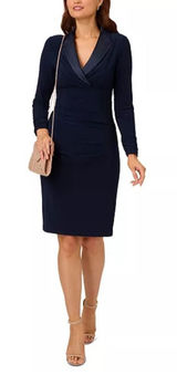 Adrianna Papell Women's Blue Dress Size… Photo 0
