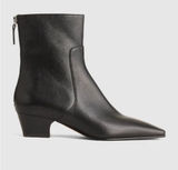 Madewell The Lexie Ankle Boot in True Black Leather Size 8.5 Photo 0