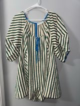 Striped Women’s Romper Pants Store Photo 0