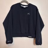 Nike Women’s Sweatshirt Crop Crewneck Fly to Defy‎ Long Sleeve Black Size Small Photo 0