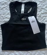 Alo Black Top Yoga Tank Photo 0