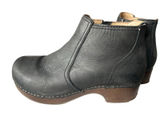 Danskos black leather Barbara low bootie size 36 US 5.5-6 Photo 0