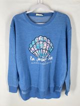 Ron Jon Surf Shop Always at the Beach Seashell Graphic Sweatshirt Size L Photo 0