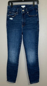 Good American Good Legs Always Fit Crop High Rise Skinny Jeans Women’s Size 6-12 Photo 0