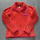 Patagonia Women's 1/4 snap on Teddy Fleece Jacket Sweater Size M Photo 0