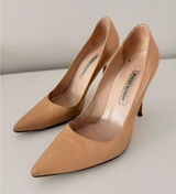 Manolo Blahnik BB 70mm Lambskin Stiletto Pumps Size‎ 39 895$ Photo 0