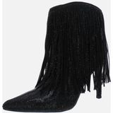 INC Boots‎ Size 6 Black Western Ankle Booties Pointed Toe Evening Shoes NEW Photo 0