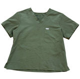 FIGS Catarina‎ One Pocket Scrub Top Green Medium Nurse Hospital Healthcare Photo 0