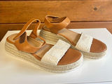 Olivia Miller Sunrise Sunday Sandals Natural color Sz 9 NWOT Photo 0