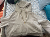 grey and gold half zip Gray Size M Photo 0