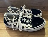 checkered low black and white women and men. Women size 7 Photo 0