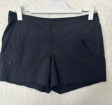 Athleta Trekkie Shorts Womens 2 Black Hiking Outdoor‎ Activewear 4 Inch Inseam Photo 0