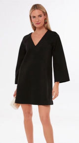 Pomander Place Tuckernuck Audrey Black V Neck Mini Dress Plus Size XXL Photo 0