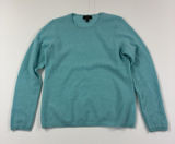 Charter Club Sweater Womens M Blue 100% Cashmere Crew Neck Lightweight Pullover Photo 0