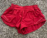 Red Hotty Lululemon Hot Shorts 2.5" Photo 0