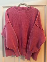 Pink Aerie Knit Sweater Photo 0