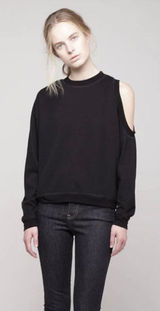 1. State Corona Open Shoulder Sweatshirt “Size S” (B35) Photo 0