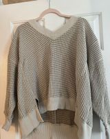 American Eagle Cream Sweater Photo 0