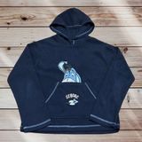 Pooh 100 Acre Collection Hooded Pull‎ Over Fleece Sweatshirt Jacket Size Small Photo 0