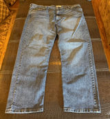 Wrangler Relaxed Fit Jeans Men’s Size 42x30 Blue Denim Photo 0