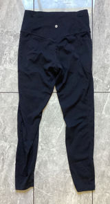 Halara Black High Waisted Full Length Leggings with Pockets Size M Photo 0