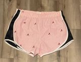 Pressbox Pink seersucker womens shorts size medium university of Alabama Photo 0