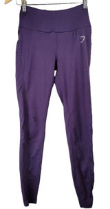 Gymshark‎ Dry Moisture Management Purple Leggings Size S Photo 0
