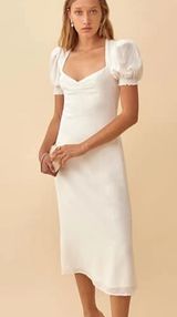1HR SALE ⚡Reformation Luciana Dress (Ivory) Photo 0