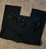 Black Bootcut Jeans Size 20W Photo 0