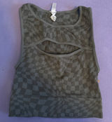 NIKIBIKI Green Tank Cropped Photo 0