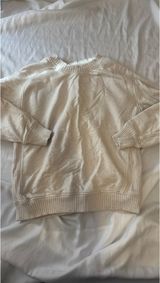 Aerie Cream Oversized Crewneck Photo 0