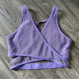 Nike Lavender Cross-Back Sports Bra Photo 0