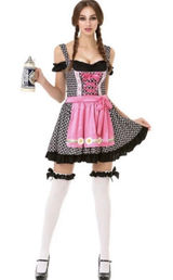 Hauntlook Oktoberfest Beer Maid Adult Halloween Costume Women’s Size Medium NEW Photo 0