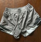 Heather Grey Low Rise 4inch Inseam Hotty Hot Shorts Photo 0