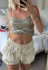 Free People Ruffle Shorts Photo 0