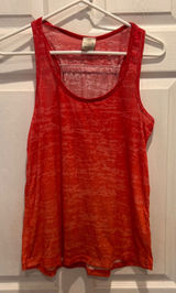 The Balance Collection by Marika Women's Red Orange Tank Top‎ Large Yoga Workout Photo 0