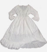 Vintage Italian Piazza Atalanta White Lace Dress Photo 0