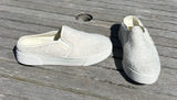 Nine West Hazel Womens 8.5 Mules Ivory Faux Fur Casual Comfort Slip On Shoes‎ Photo 0